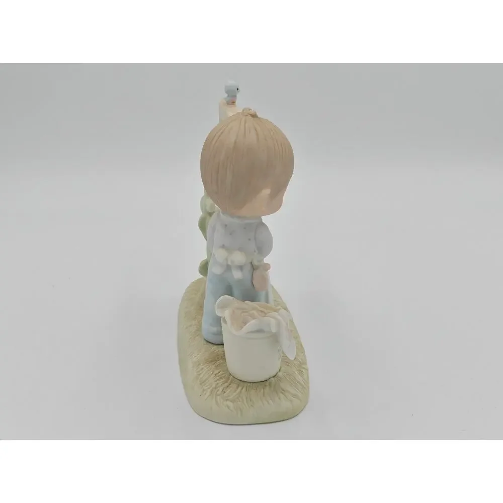 Precious Moments To God Be‎ The Glory Figurine Enesco Jonathan David E-2823 1983